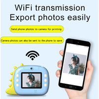 HKM-427667 Mini Instant Print Photo Camera with WiFi, Chargeable, 2.4-inch Screen for Kids, Age 6+