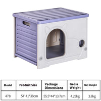 HKM-427731 Universal Indoor Cat Nest - Cozy & Durable Plastic Cat Bed in Multiple Colors