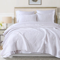 HKM-427859 Three-Piece Bedding Set with Randomly Cut Pillowcase Design - Soft Fabric, Easy Care