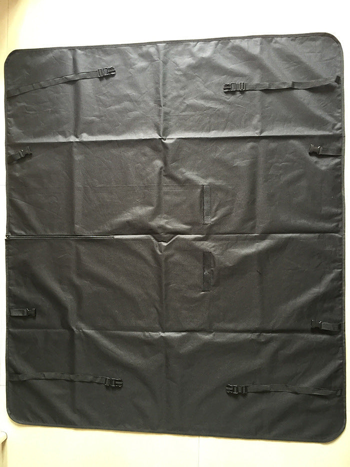 HKM-427859 Waterproof and Scratchproof Pet Dog Car Rear Seat Cover Pad - 145x130cm Oxfor Cloth