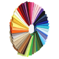 HKM-427923 Cotton and Linen Fabric for Crafts - Assorted 15 Pieces (20x25cm) and 50 Pieces (10x10cm)