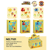 HKM-427923 DIY Building Block Jewelry Set - Creative Assembled Bricks for Girls, Decorative Dessert Flowers and Hair Bands