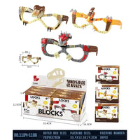 HKM-427923 DIY Building Block Jewelry Set - Creative Assembled Bricks for Girls, Decorative Dessert Flowers and Hair Bands