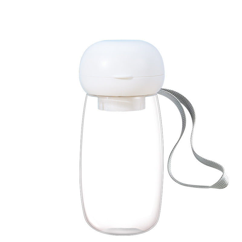 HKM-427923 Portable Pet Water Bottle for Outdoor Travel – 300ml & 550ml Sizes with Lanyard for Cats and Dogs