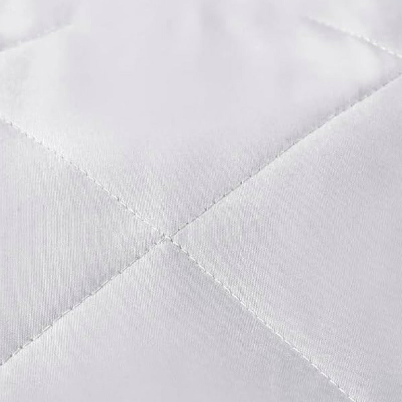 HKM-428051 Anti-Head Oil Latex Pillowcase - Modern White Polyester, 48x74CM