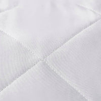 HKM-428051 Anti-Head Oil Latex Pillowcase - Modern White Polyester, 48x74CM