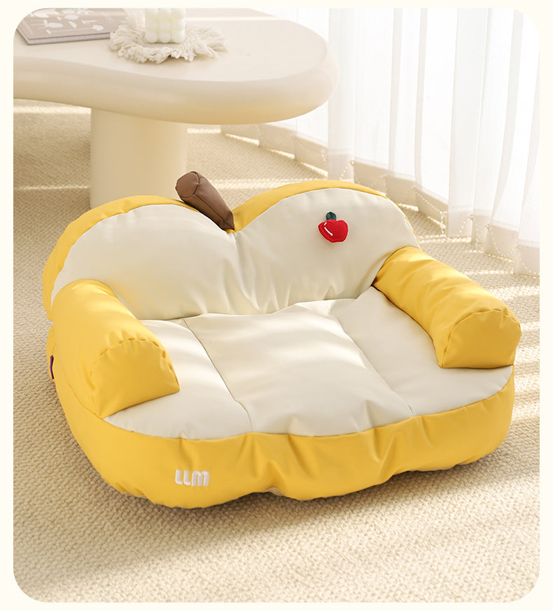 HKM-428371 Cozy Cat Nest for Small Pets - Four Seasons Universal Design in Apple Sofa Colors