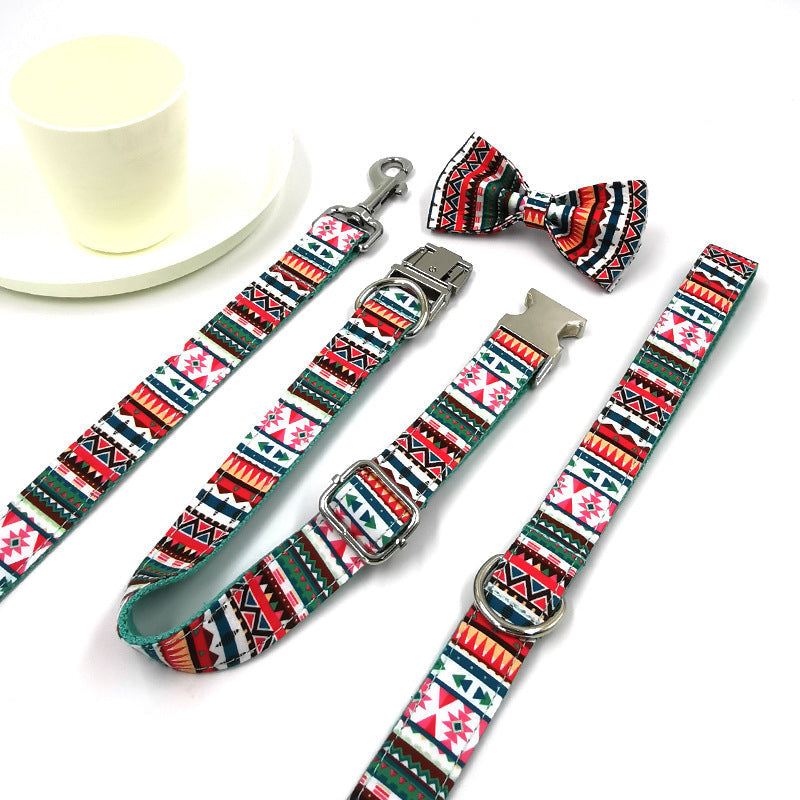 HKM-428435 Personalized Dog Collar with Custom Lettering - Casual Style for Pets, Available in XS to XL Sizes