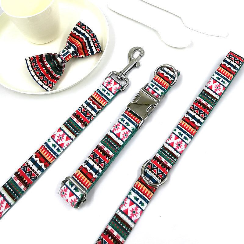 HKM-428435 Personalized Dog Collar with Custom Lettering - Casual Style for Pets, Available in XS to XL Sizes