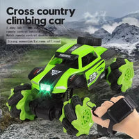 HKM-428499 Dual Control 4x4 Stunt Car, 360° Rotation, All-Terrain Remote Control Vehicle for Kids