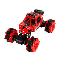 HKM-428499 Dual Control 4x4 Stunt Car, 360° Rotation, All-Terrain Remote Control Vehicle for Kids