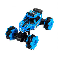 HKM-428499 Dual Control 4x4 Stunt Car, 360° Rotation, All-Terrain Remote Control Vehicle for Kids