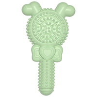 HKM-428563 Bite-Resistant TPR Dog Toy - Lollipop Shape in Gentle Blue, Cherry Blossom, Avocado Green