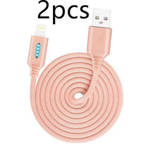 HKM-428627 Durable Fabric Weaving Fast Charging Cable with Type-C Interface - 1M Length