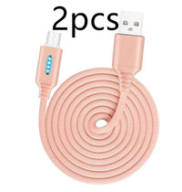 HKM-428627 Durable Fabric Weaving Fast Charging Cable with Type-C Interface - 1M Length
