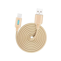 HKM-428627 Durable Fabric Weaving Fast Charging Cable with Type-C Interface - 1M Length