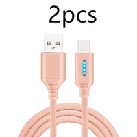 HKM-428627 Durable Fabric Weaving Fast Charging Cable with Type-C Interface - 1M Length
