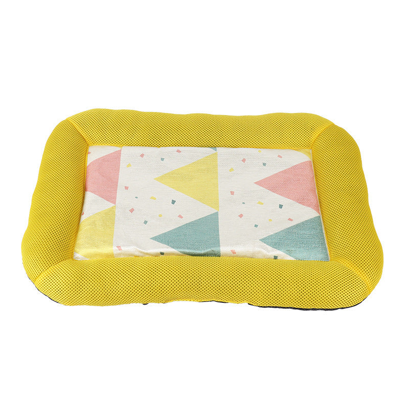 HKM-428627 Summer Pet Ice Mat Dog Ice Silk Mat Mat
