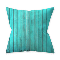 HKM-428627 Teal Blue Green Hug Pillowcase in Peach Skin Material – Soft Decorative Cushion Cover
