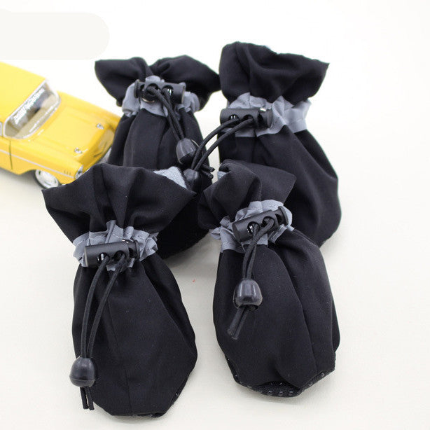 HKM-428947 Custom Reflective Dog Shoes for Fall/Winter – Waterproof Foot Covers for Small to Large Breeds