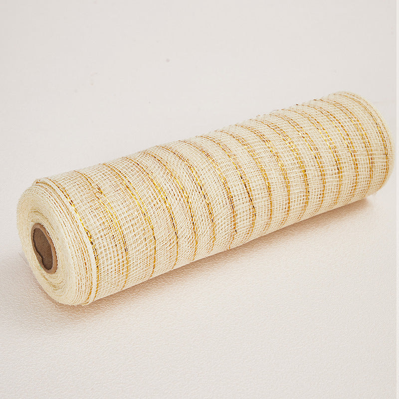 HKM-429011 10 Inch x 10 Yard Polypropylene Mesh Roll for Crafts and Decorations