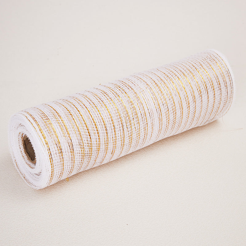 HKM-429011 10 Inch x 10 Yard Polypropylene Mesh Roll for Crafts and Decorations