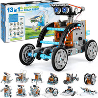 HKM-429075 12 in 1 STEM Solar Robot Kit for Kids - DIY Science Building Toys