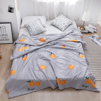 HKM-429075 Tencel Quilted Summer Quilt - Lightweight Cotton & Polyester Fiber Fill