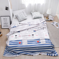 HKM-429075 Tencel Quilted Summer Quilt - Lightweight Cotton & Polyester Fiber Fill