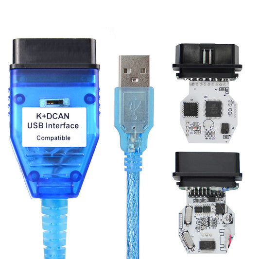 HKM-429139 BMW Car Diagnostic Cable with IN-PA K + DCAN - Error Reading, Adaptations, and Coding Capabilities