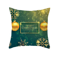 HKM-429139 Christmas Decorative Pillow Cover - Nordic Style Peach Fabric, 45 x 45 cm, Multiple Patterns Available