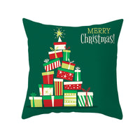 HKM-429139 Christmas Decorative Pillow Cover - Nordic Style Peach Fabric, 45 x 45 cm, Multiple Patterns Available