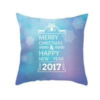 HKM-429139 Christmas Decorative Pillow Cover - Nordic Style Peach Fabric, 45 x 45 cm, Multiple Patterns Available