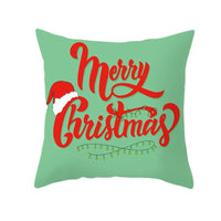 HKM-429139 Christmas Decorative Pillow Cover - Nordic Style Peach Fabric, 45 x 45 cm, Multiple Patterns Available