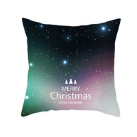 HKM-429139 Christmas Decorative Pillow Cover - Nordic Style Peach Fabric, 45 x 45 cm, Multiple Patterns Available