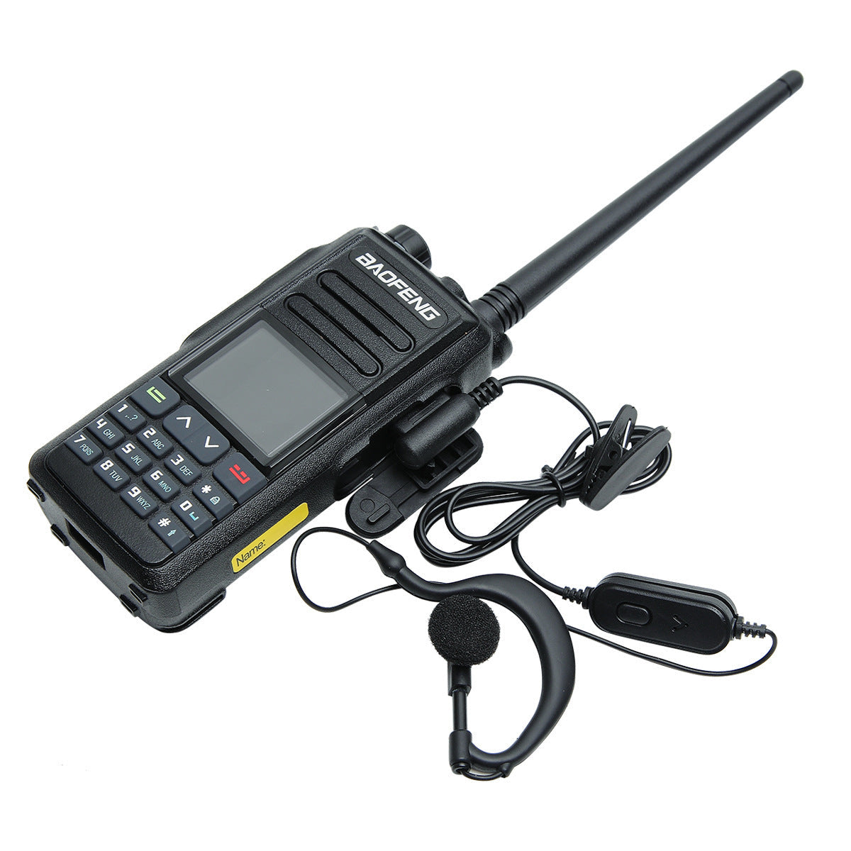 HKM-429139 Universal Sequin Walkie-Talkie Headset for BF-888S Models - Comfortable and Stylish Design