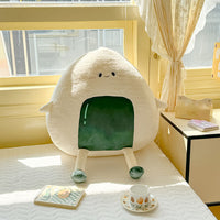 HKM-429523 Cartoon Rice and Vegetable Roll Pillow - Soft Embroidered Design, 40CM & 60CM Sizes