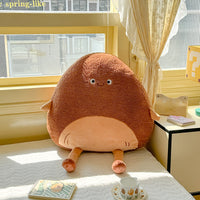 HKM-429523 Cartoon Rice and Vegetable Roll Pillow - Soft Embroidered Design, 40CM & 60CM Sizes