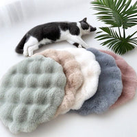 HKM-429779 Plush Pet Pad Sleep Round Autumn And Winter Warm