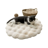 HKM-429779 Plush Pet Pad Sleep Round Autumn And Winter Warm