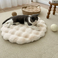 HKM-429779 Plush Pet Pad Sleep Round Autumn And Winter Warm