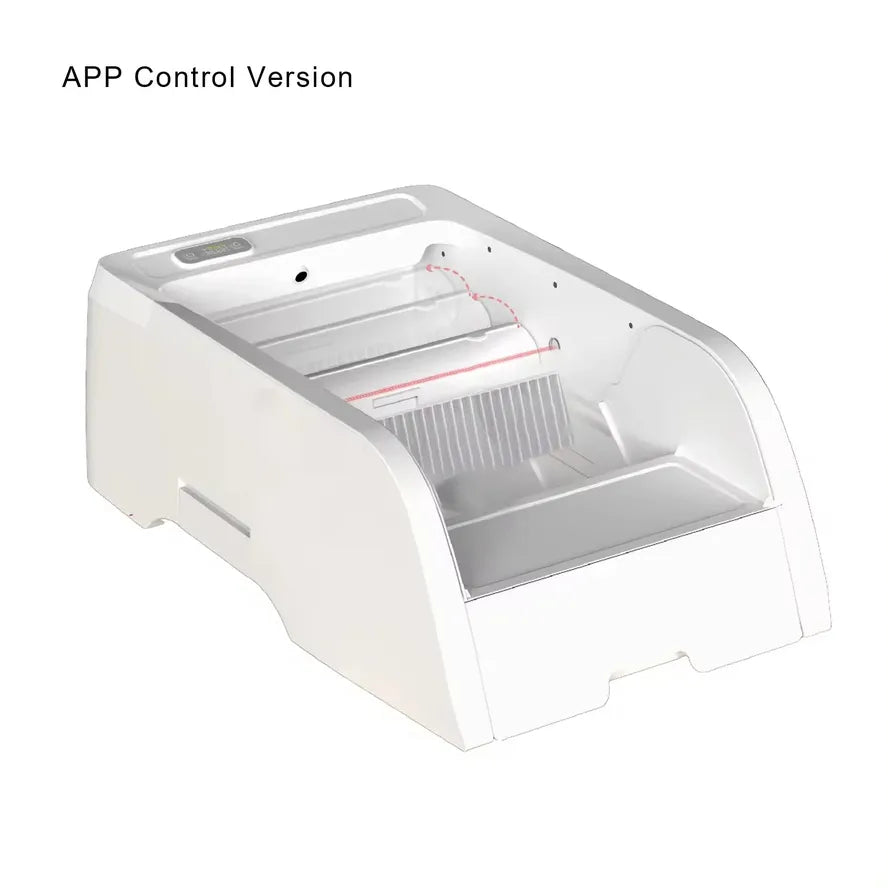 KTX-429843 Smart Self-Cleaning Cat Litter Box with APP Control and Included Poop Bags