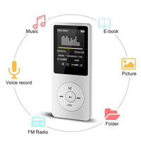 HKM-429971 Portable MP3 Player with 1.8-Inch Display, FM Radio, Voice Recorder, and AMV Movie Support
