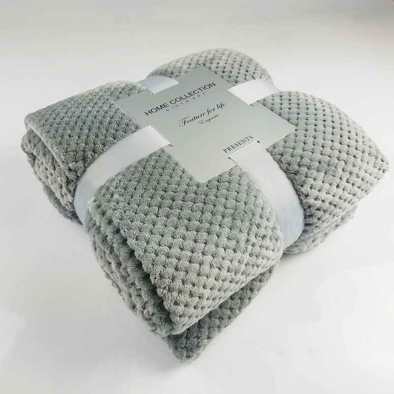 HKM-430227 Solid Color Coral Velvet Towel - 100% Polyester, Soft, Durable and Lightweight