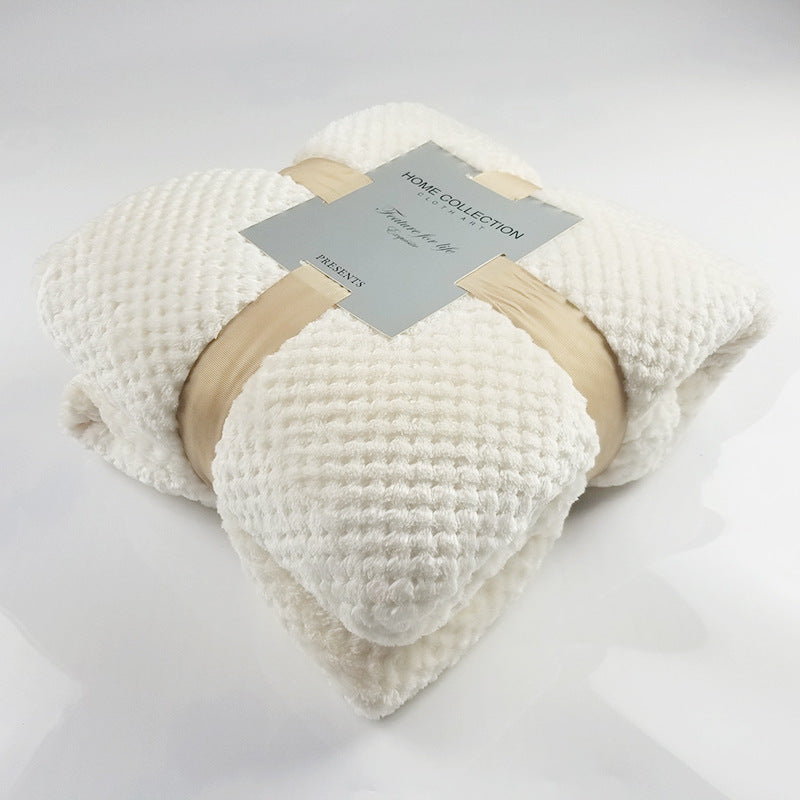 HKM-430227 Solid Color Coral Velvet Towel - 100% Polyester, Soft, Durable and Lightweight