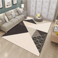 HKM-430611 Cartoon Rectangular Printed Polyester Fiber Carpet Floor Mats for Living Rooms and Bedrooms