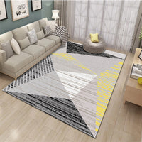 HKM-430611 Cartoon Rectangular Printed Polyester Fiber Carpet Floor Mats for Living Rooms and Bedrooms