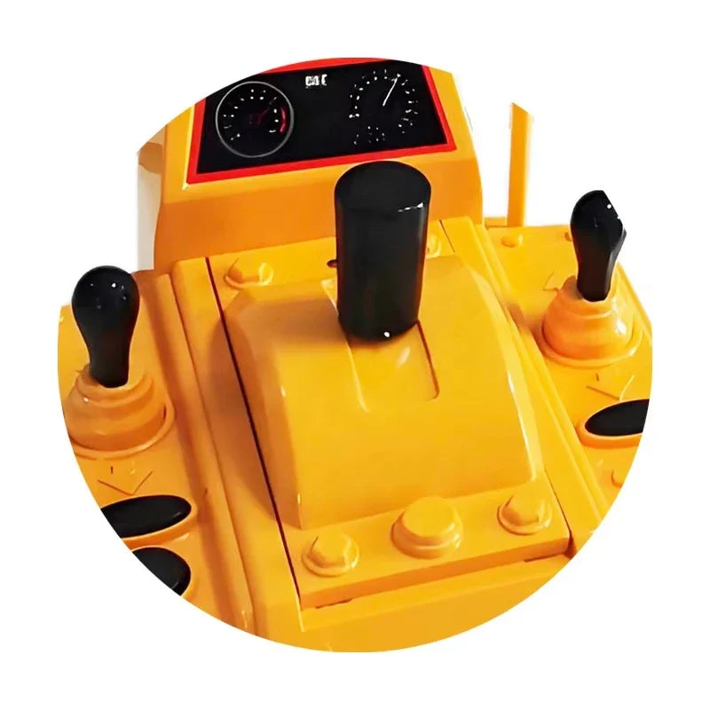 HKM-430803 Remote Control Excavator with Lights and USB Charging for Kids - 5 Channels, Indoor/Outdoor Use, Ages 5+