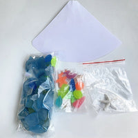 HKM-430995 Blue Christmas Tree Decoration - Unique Glass Ocean-Inspired Design for Festive Decor