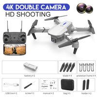 HKM-431059 HD 4K Dual Camera Aerial Drone with Foldable Arms, Altitude Hold, and WiFi FPV Function